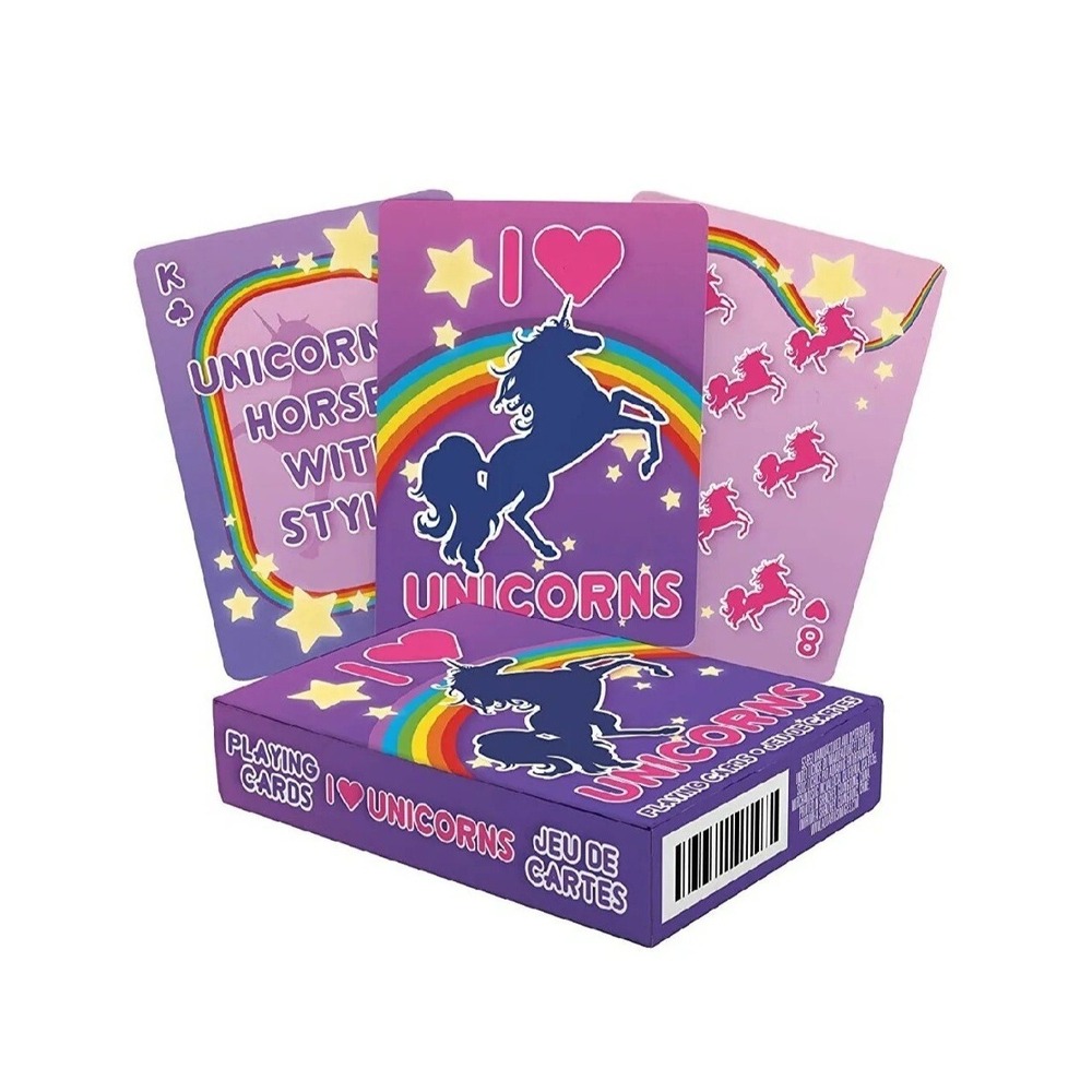 I Heart Unicorns Playing Cards Game Poker Aquarius‎ Deck of 52